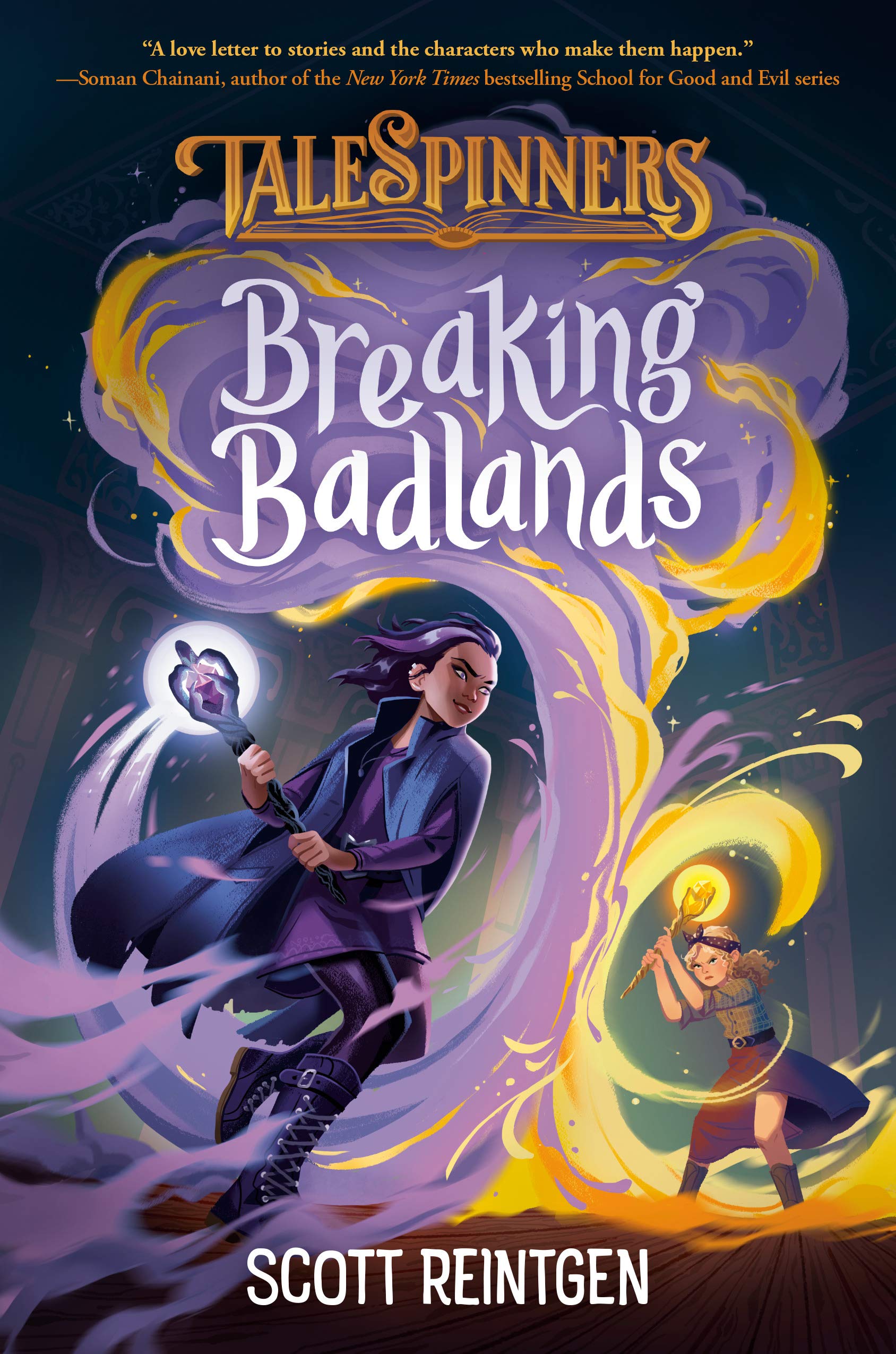 Breaking Badlands (Talespinners #3) by Scott Reintgen