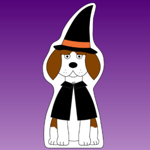 Houdini Witch Sticker