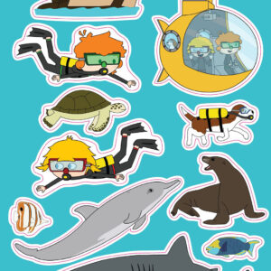 Sub Journey Sticker Sheet