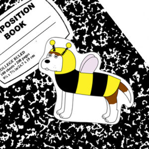 Houdini The Bumblebee Sticker